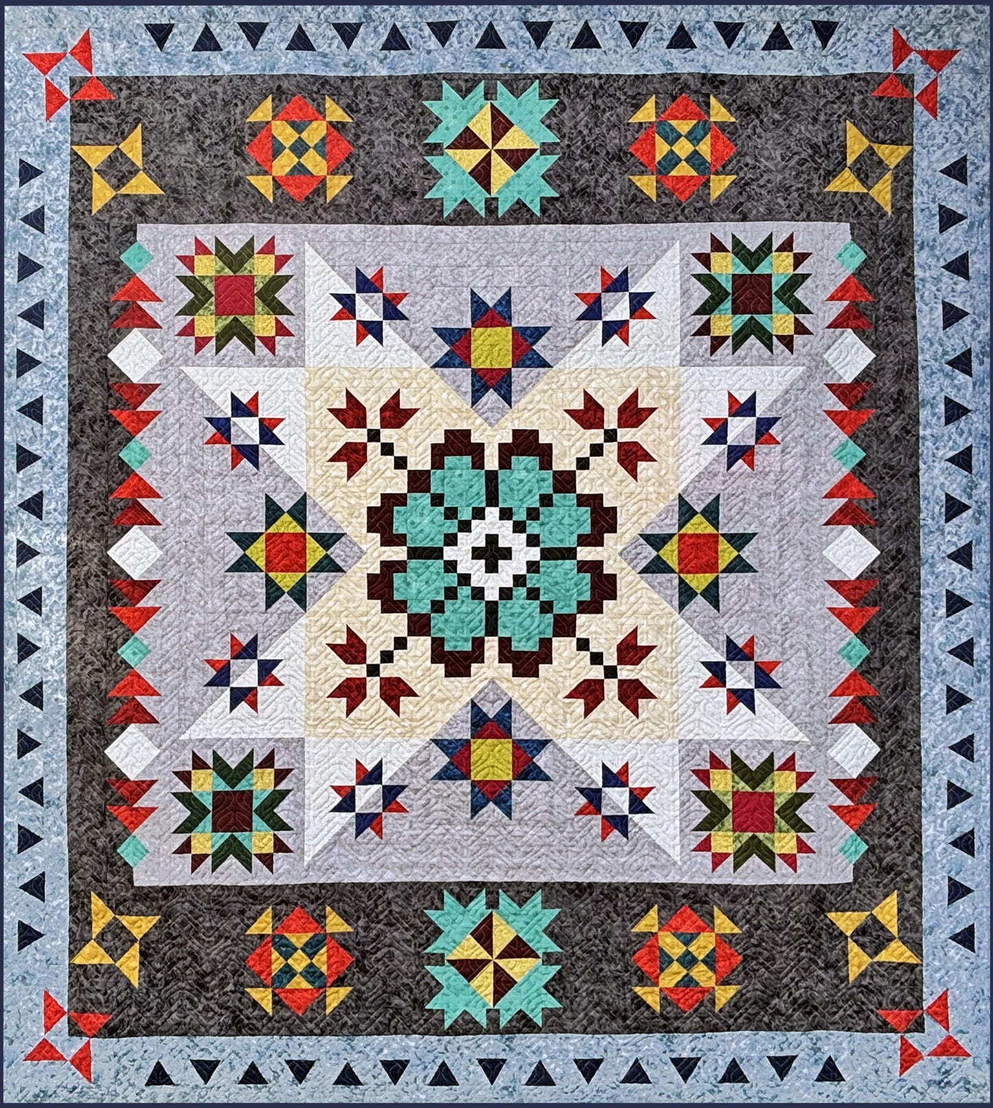 Echoes of Iceland — Block of the Month Quilt Kit
