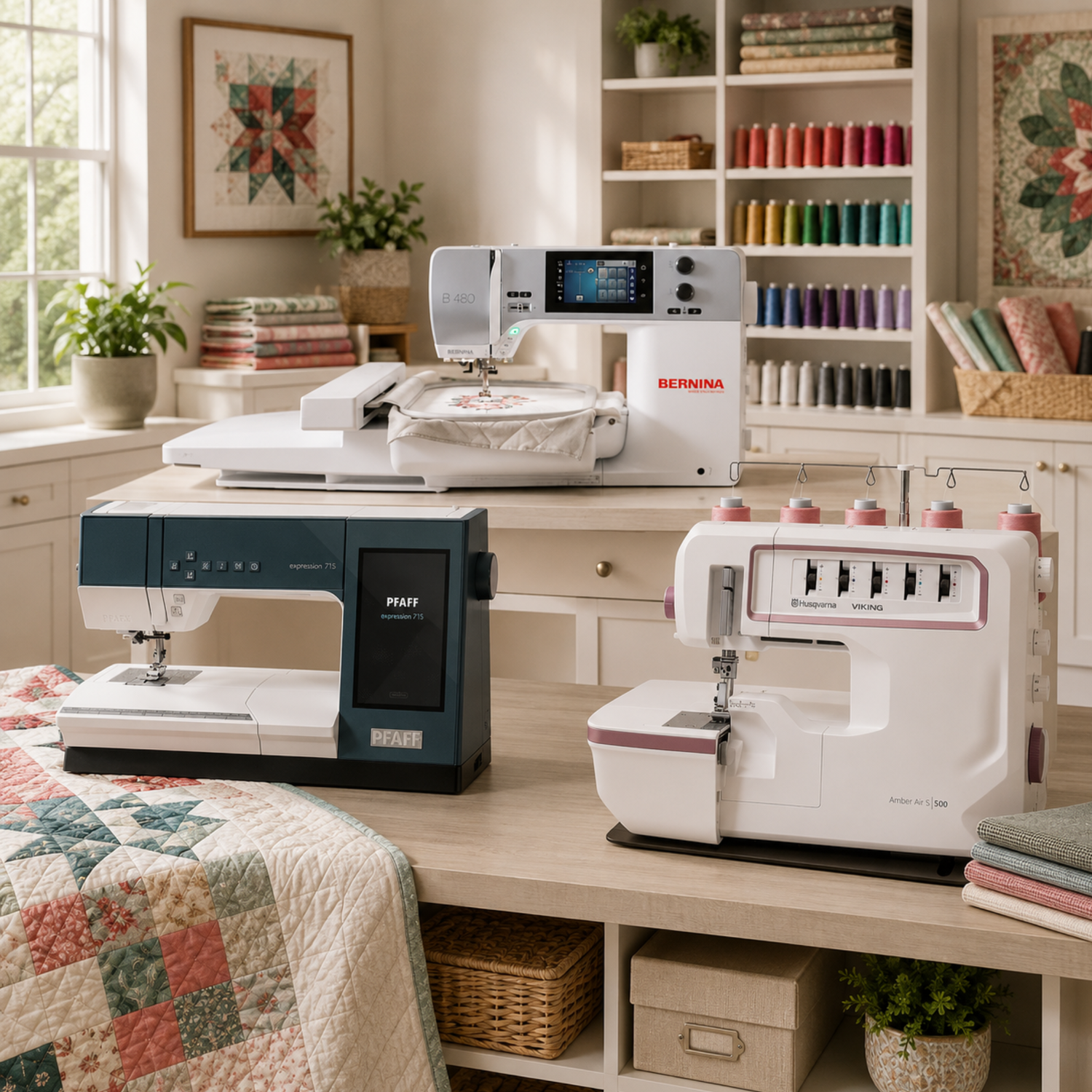 Sewing Machines, Embroidery Machines, Sergers & Longarm Machines | Sew-A-Lot
