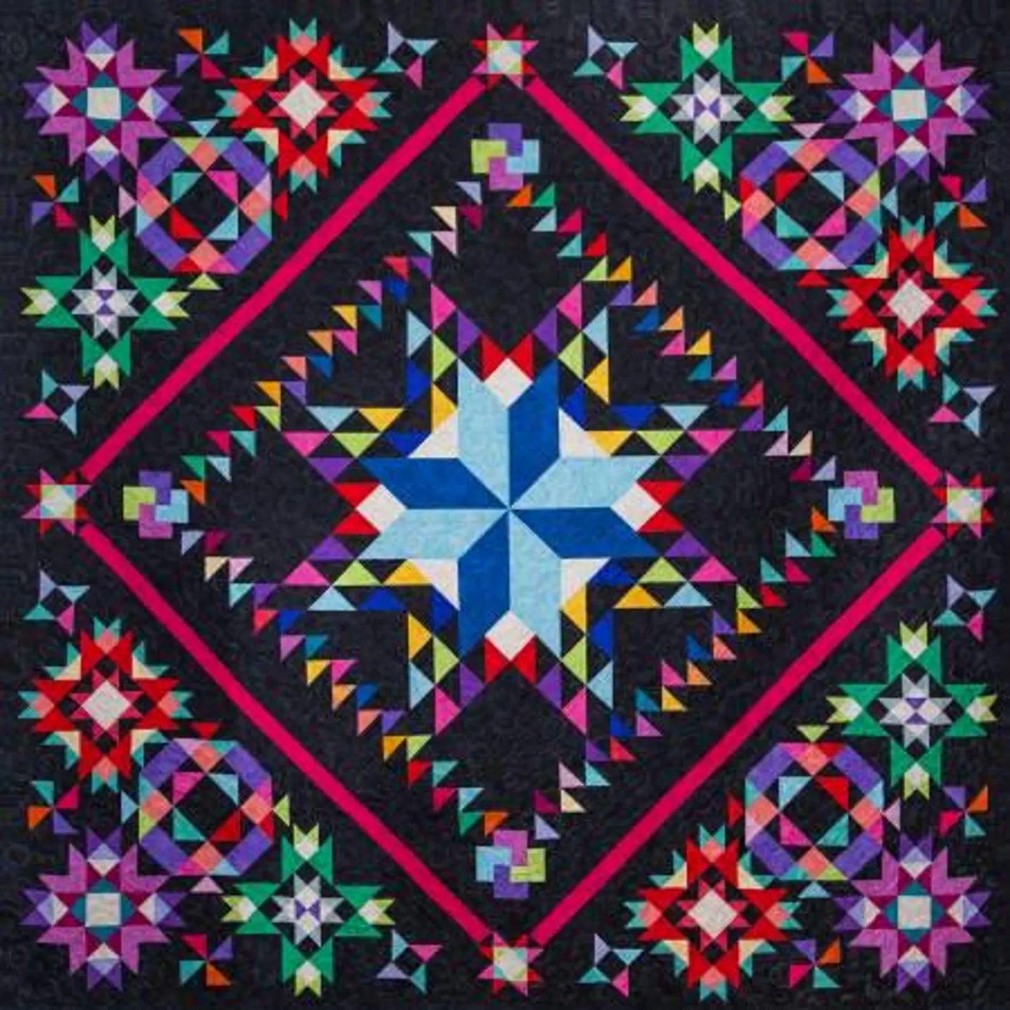 Midnight Reflections Quilt Kit — 86" x 86"