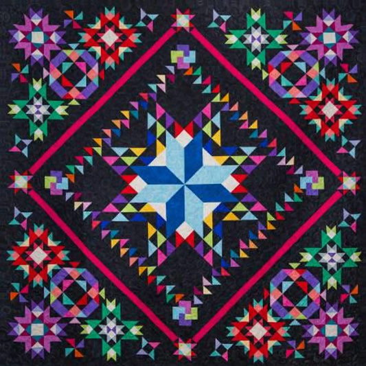 Midnight Reflections Quilt Kit — 86" x 86"